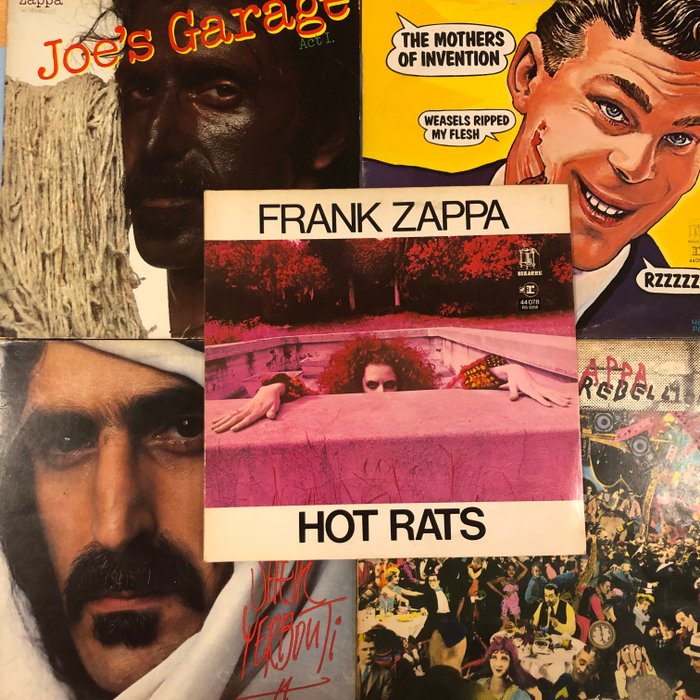 Frank Zappa & Related - Five Zappa albums - Différents titres - 2xLP Album (double album), LP album - 1979/1981