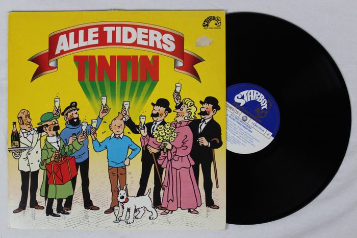 Tintin / Kuifje - Alle Tiders - 1x LP - uit Denemarken
