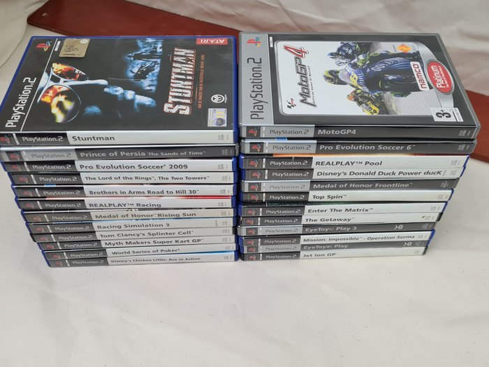 Sony PS2 - Jeux vidéo (24) - Dans la boîte d'origine
