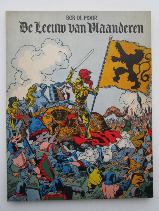 Bob de Moor - De leeuw van Vlaanderen - Softcover - Erstausgabe - (1952)
