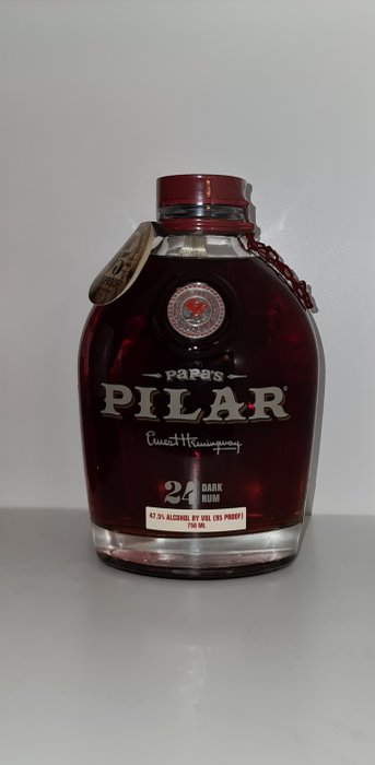 Papa's Pilar - 24 Dark Rum - Ernest Hemingway - b. 2018 - 75cl