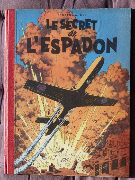 Blake & Mortimer T1 - Le secret de l'Espadon Tome 1 - C - First edition - (1950)