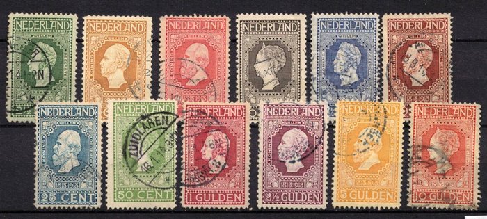 Netherlands 1913 - Independence - NVPH 90/101