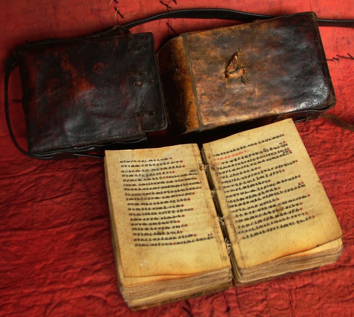 [Anonymous] - Coptic Bible - Ethiopian Prayer Book - [ca. 19th century]