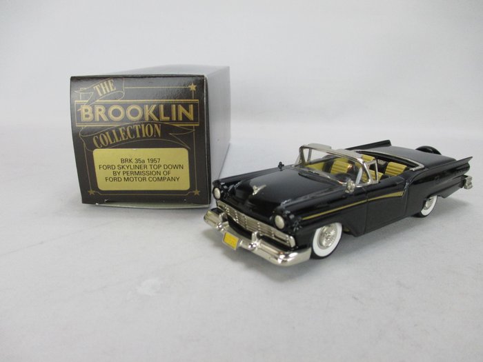 Brooklin - 1:43 - BRK 35a - 1957 Ford Skyliner cabrio in nieuwstaat en ovp