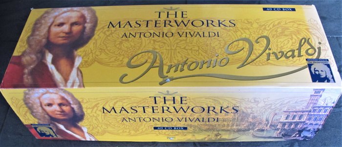 Antonio Vivaldi - The Masterworks - CD Box set - Remastered - 2002/2002