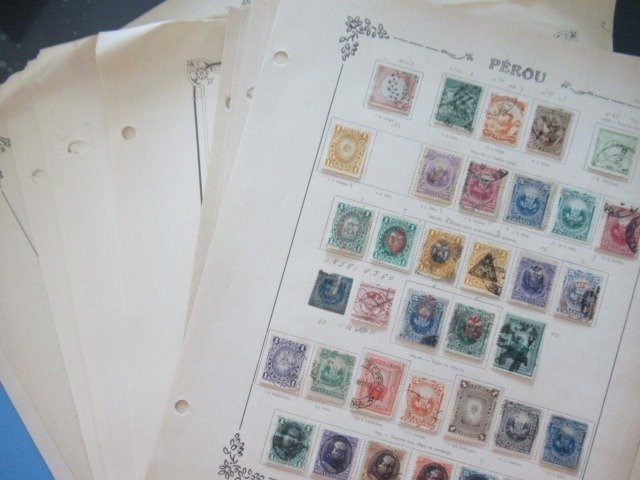 Pérou - collection de timbres