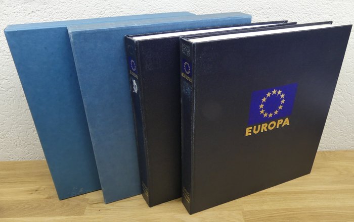Europa CEPT 1974/2002 - Collectie blokken en kleine vellen in 2 Davo albums