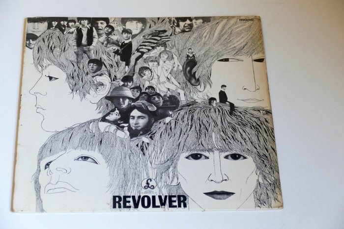 Beatles - Revolver (1st UK mono Press) - LP Album - 1ste mono persing - 1966/1966