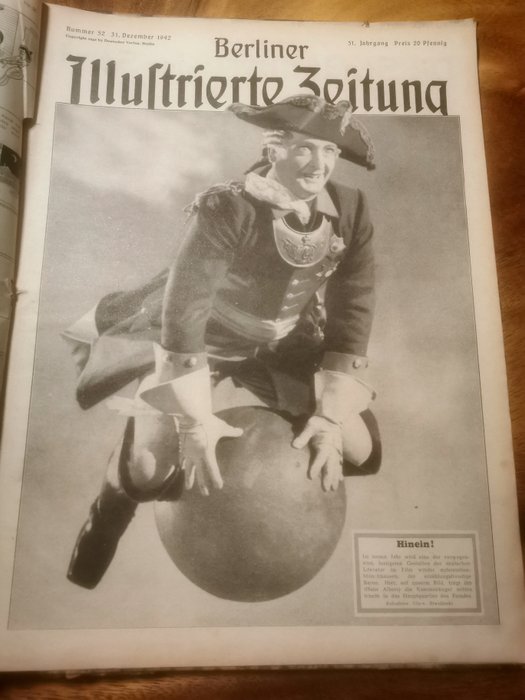 Hans Liska / Helmut Laux. - Berliner Illustrierte Zeitung 50 Ausgaben - 1941/1942