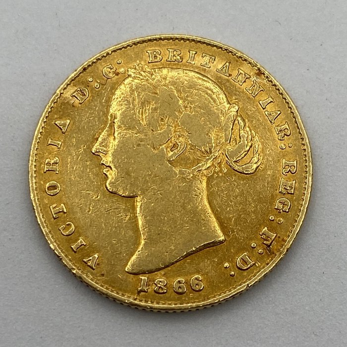Australien. Sovereign 1866 (Sydney Mint) Victoria
