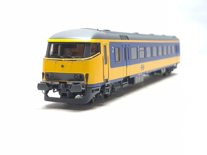 L.S. Models H0 - 44081 - Passagiersrijtuig - ICRm Stuurstand BDs - NS