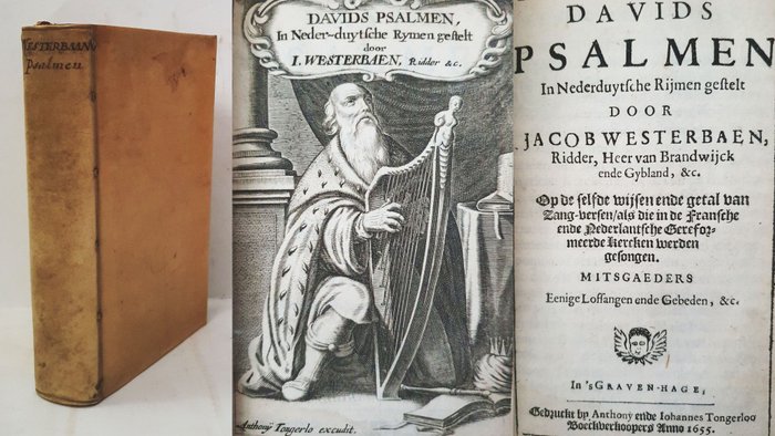 Jacob Westerbaen - Davids psalmen in Nederduytsche rijmen gestelt - 1655