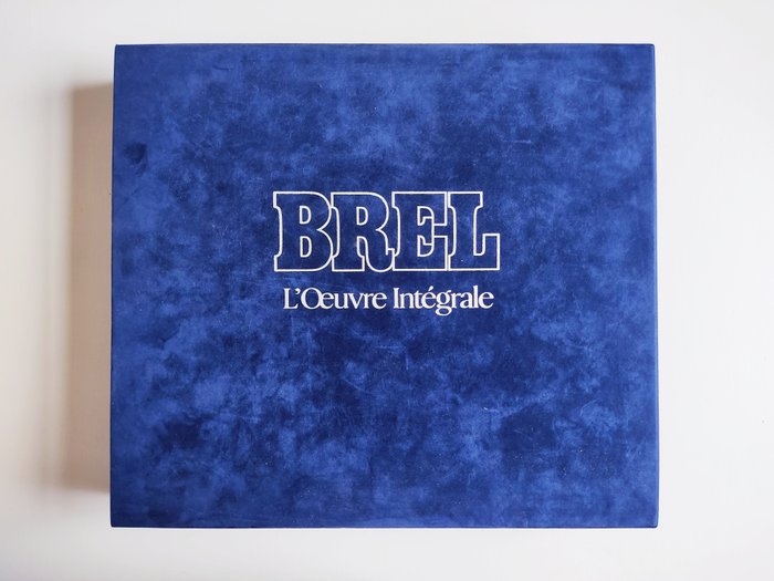 Jacques Brel - L'Œuvre Intégrale (complete works) - LP Boxset - 1982