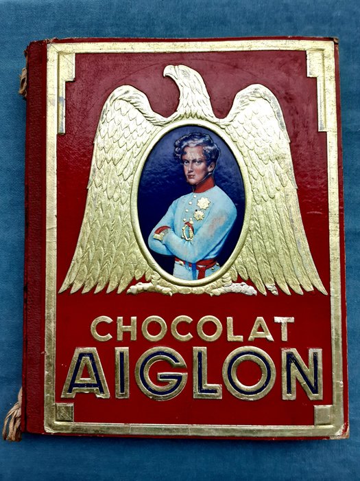 Chocolat Aiglon; Lot avec 12 albums - 1948