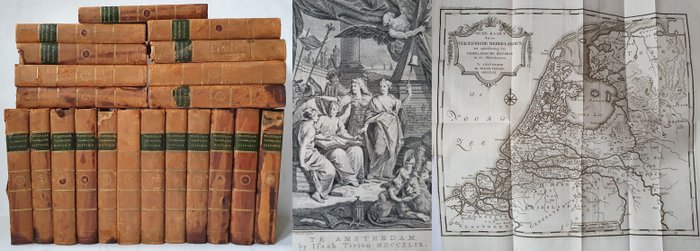 Jan Wagenaar - Vaderlandsche historie, vervattende de geschiedenissen der nu Vereenigde Nederlanden - 1752