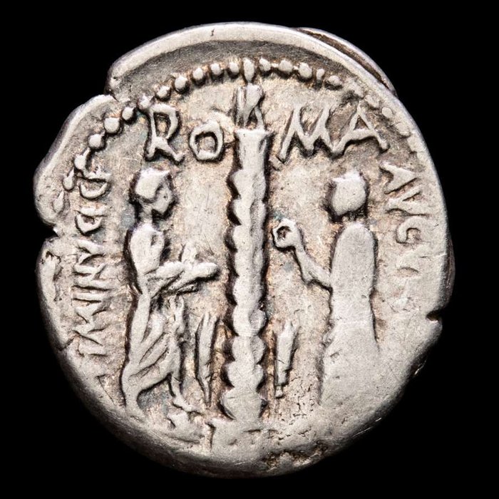 Roman Republic. C. Minucius Augurinus, 135 BC. AR Denarius, - Catawiki