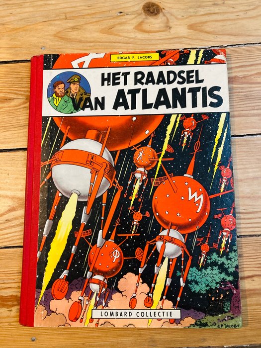 Blake & Mortimer 6 - Het raadsel van Atlantis - Hardcover - Erstausgabe - (1959)