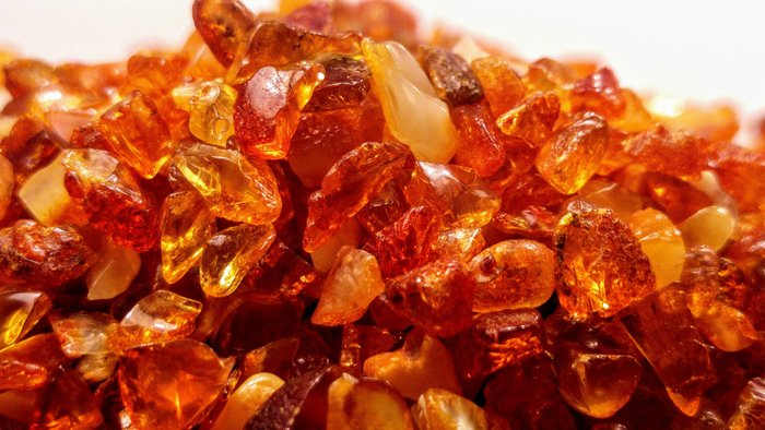 Rough Baltic Amber - Amber - 1,85 kg Lot - 0.5 cm - 0.5 cm
