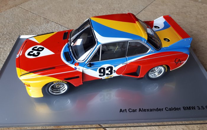 Art  Car - 1:18 - BMW 3.0 CSL - Art Car - Alexander Calder