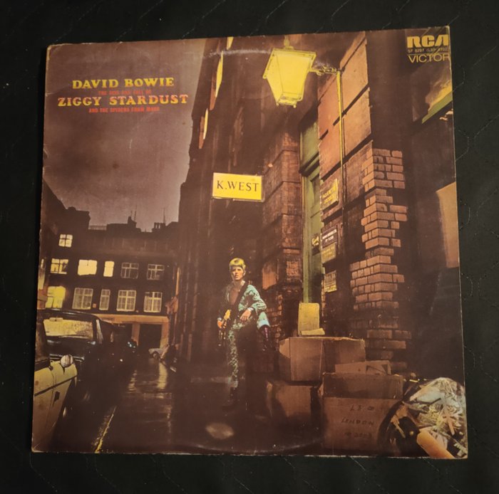 David Bowie - The Rise and Fall of Ziggy Stardust and the Spiders from Mars [1st U.K. Pressing] - LP album - Premier pressage - 1972/1972