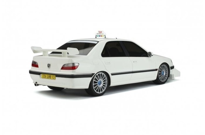 Image 3 of Otto Mobile - 1:12 - Peugeot 406 Taxi - Big Scale Limited Edition Movie Car