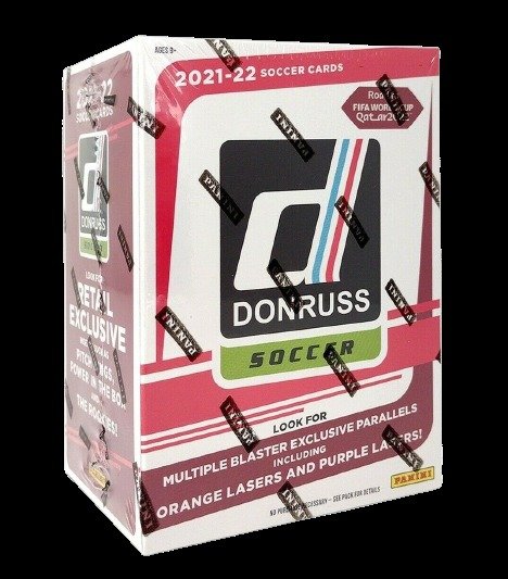 2022 - Panini - Donruss Road to Qatar - Booster Box (88 cards inside) - Look for Autograph! - 1 Sealed box