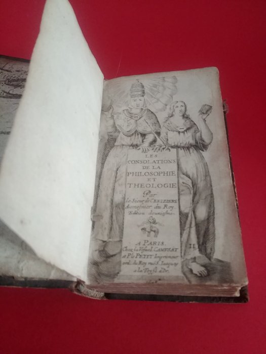 Cerisiers Aumônier du Roy - Les consolations de la philosophie et théologie - 1648