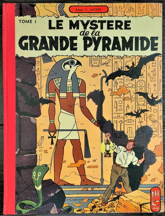 Blake & Mortimer T3 - Le Mystère de la Grande Pyramide 1 - C - EO - (1954)