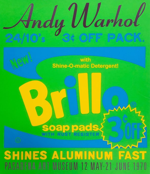 Andy Warhol (after) - Brillo Soap Pads - Década de 1990