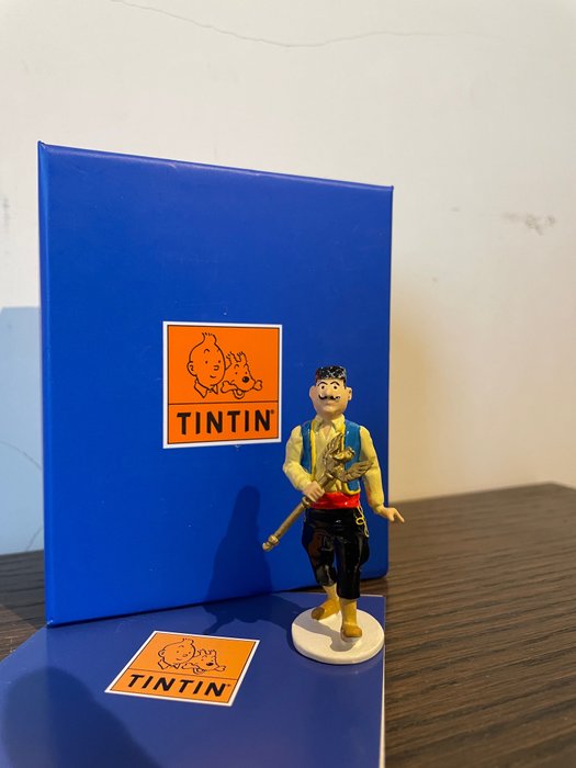 Tintin - Figurine Moulinsart 46528 - Voleur de Sceptre - Série Carte de Voeux 1972 - (2019)