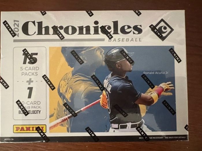 2021 Panini Chronicles Baseball - Sealed Mega Box Authentic