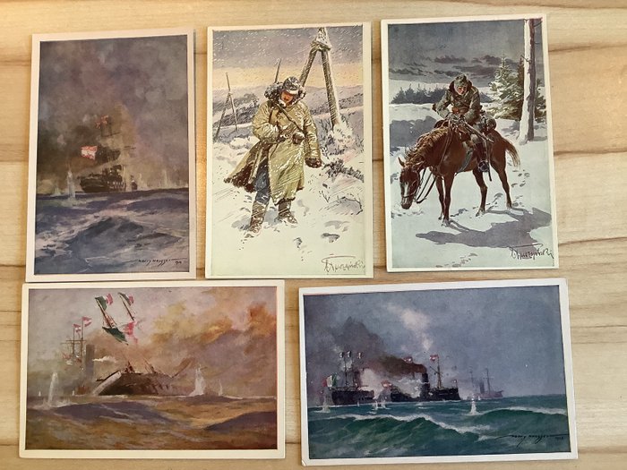 Autriche - Collection de photographies de cartes postales autrichiennes Notgeld (Collection de 218) - 1900-1945
