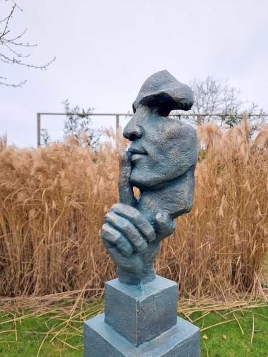 Skulptur, Silence - 78 cm - Polystein