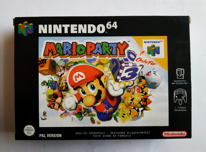 Nintendo 64 - Mario Party - Nella scatola originale