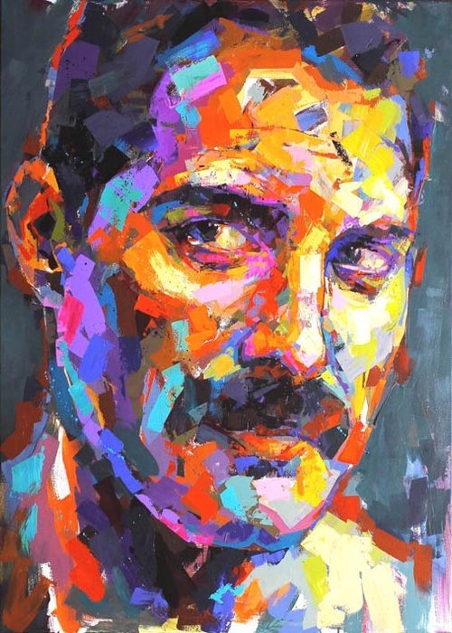 Leonid Afremow - Tribute to Freddie Mercury (Queen) - Litografía Retrato - Big Size XL - Unknown