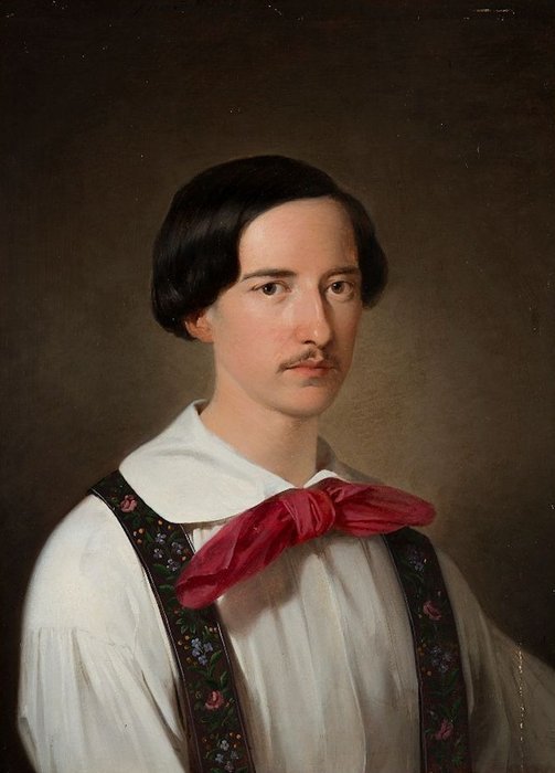 Adeodato Malatesta (1806-1891) - Ritratto di Francesco V d'Austria-Este