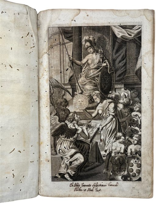 Imhoff, Jac. Wilhem - Historia Italiae et Hispaniae Genealogica. Corpus Historia Genealogicae Italiae et Hispaniae - 1701/1702