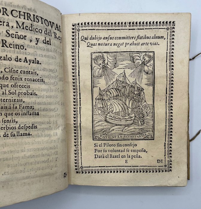 Pérez de Herrera, Cristóbal - Proverbios morales y consejos christianos muy provechosos para concierto y espejo de vida... - 1733