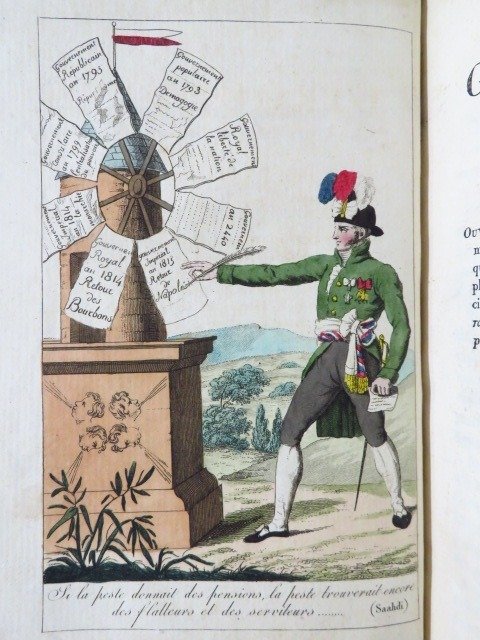 Alexis Eymery - Dictionnaire des girouettes ou nos contemporains peints d'après eux-mêmes - 1815