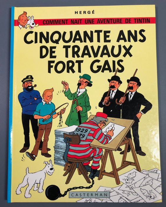 Tintin - Cinquante ans de travaux fort gais - Avec cello 22bis - EO - (1978)
