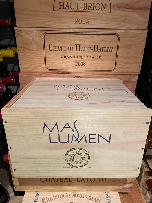 2003, 2004, 2005 Domaine Mas Lumen "Prélude" & 2007, 2008 Domaine Mas Lumen - Languedoc - 6 Flasker  (0,75 l)