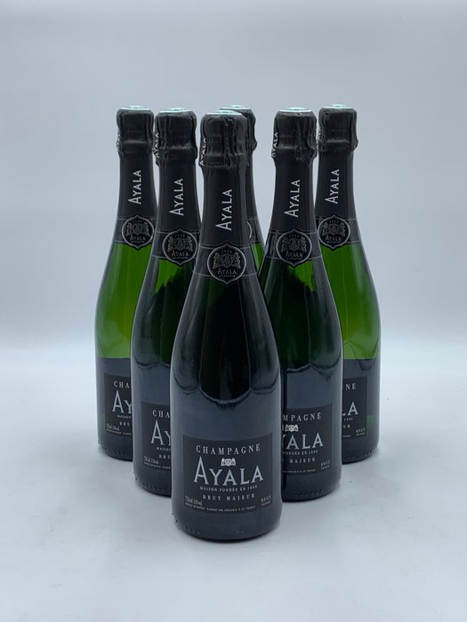 Ayala, Majeur - Champán Brut - 6 Botellas (0,75 L)