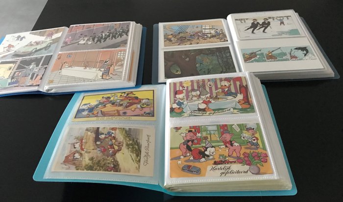 Paesi Bassi - Fantasy, Fumetti e cartoni animati Walt Disney Topolino Paperino Tintin e/o - Album di cartoline, Cartoline (Collezione di 300)
