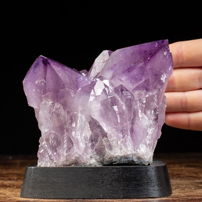 玻利維亞紫水晶水晶類型 - 120×115×110 mm - 1360 g