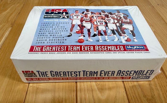 1992 Skybox USA Basketball - Sealed box containing 36 packs - The Greatest Team Ever