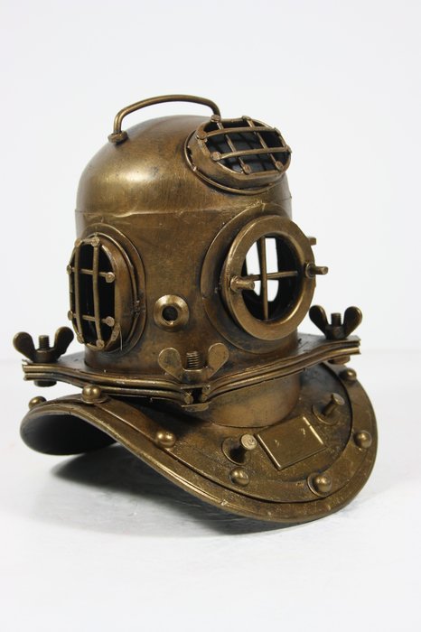 Casco de buceo - "Nautical Diving Helmet" - Metal