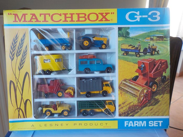 Matchbox - 1:76 - Lesney Gift Set G-3 Farm Set - Set von 1968