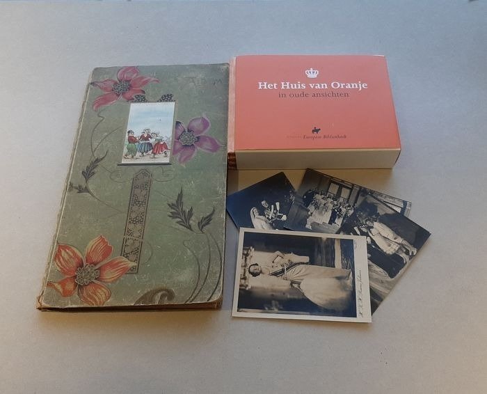 Paesi Bassi - Casa Reale - Un grandissimo lotto di cartoline Reali - Album di cartoline (Collezione di 1950) - 1900