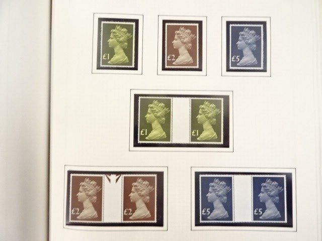 Grande Bretagne 1975/1983 - Collection of Gutterpairs with set in 2 albums